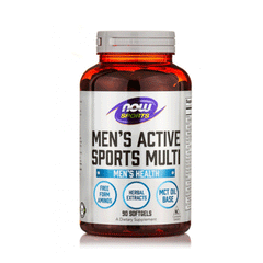 Now Mens Active Sports Multi Softgels 90s