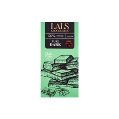 Lals Pure Dark 56% Chocolate 85g