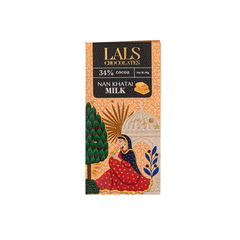 Lals Nan Khatai Milk 34% Cocoa Chocolate 80g