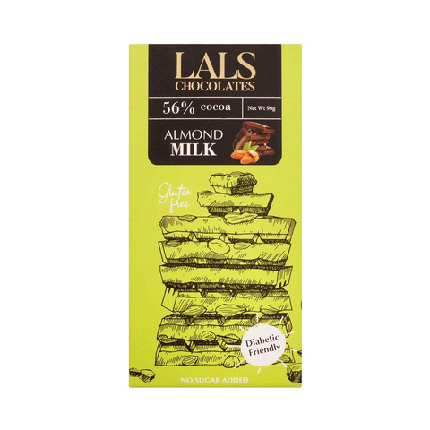 Lals Almond Milk 36% Cocoa Chocolate 90g