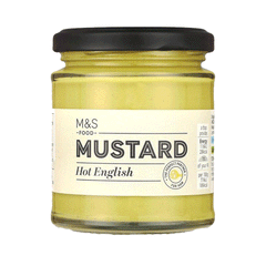 M&s Hot English Mustard 180g