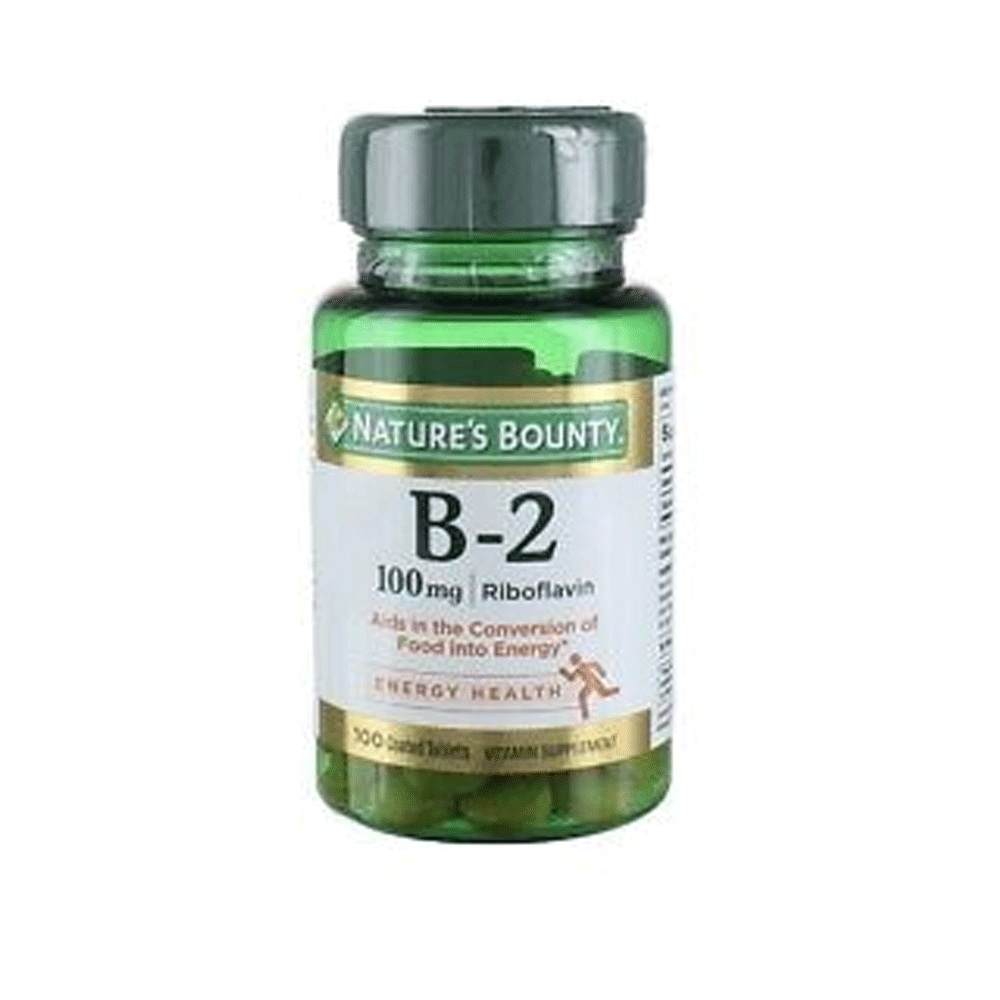 Natures Bounty B-2 100mg 100 Coated Tablets