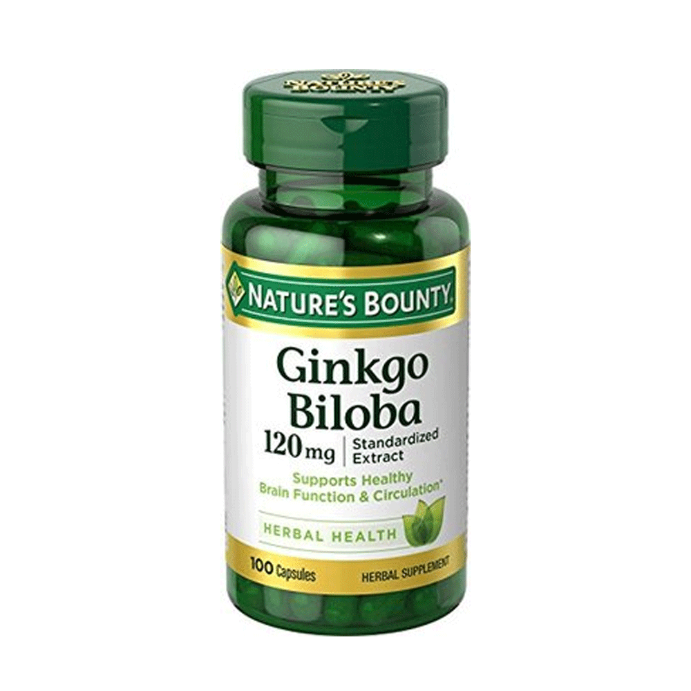 Natures Bounty Ginkgo Biloba 120mg 100s