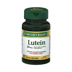Natures Bounty Lutein 20mg 40s