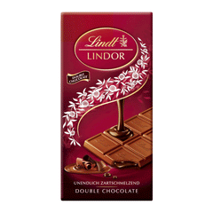 Lindt Lindor Double Chocolate 100g