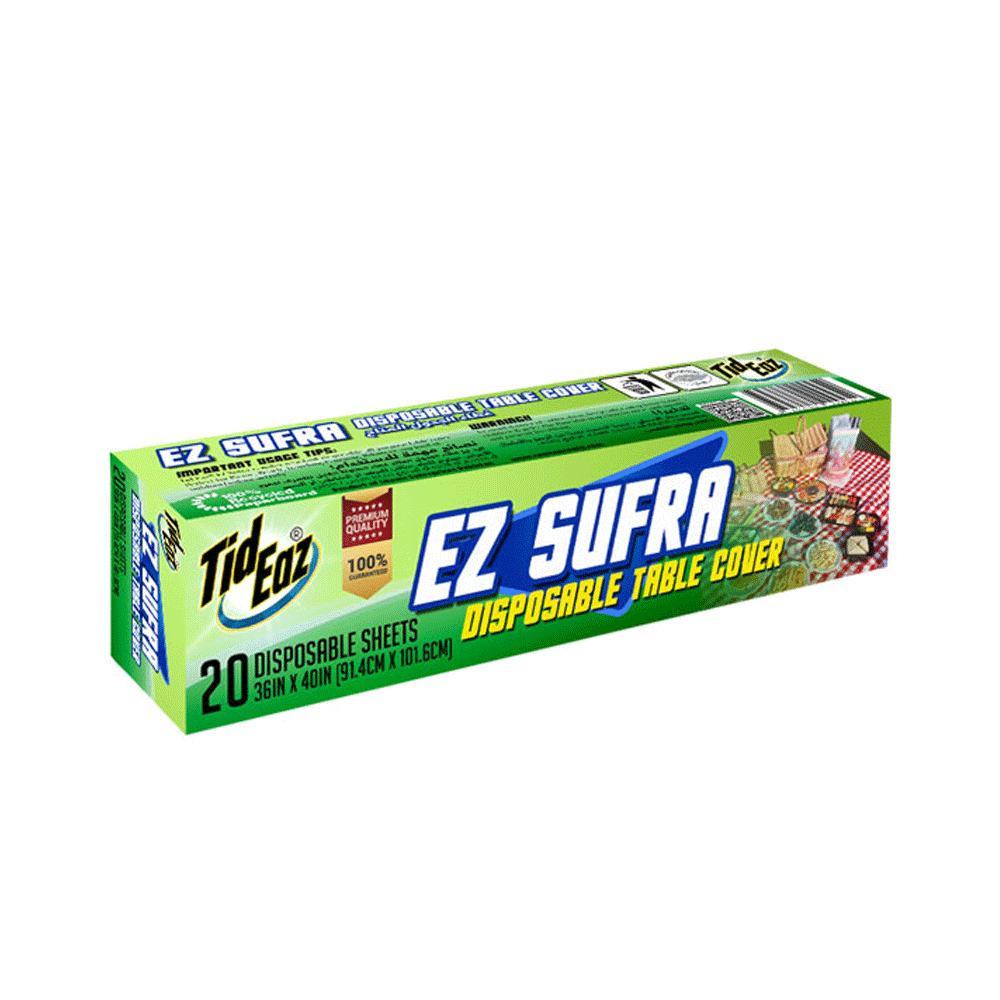 Tid Eaz Ez Sufra Disposable Table Cover 20s