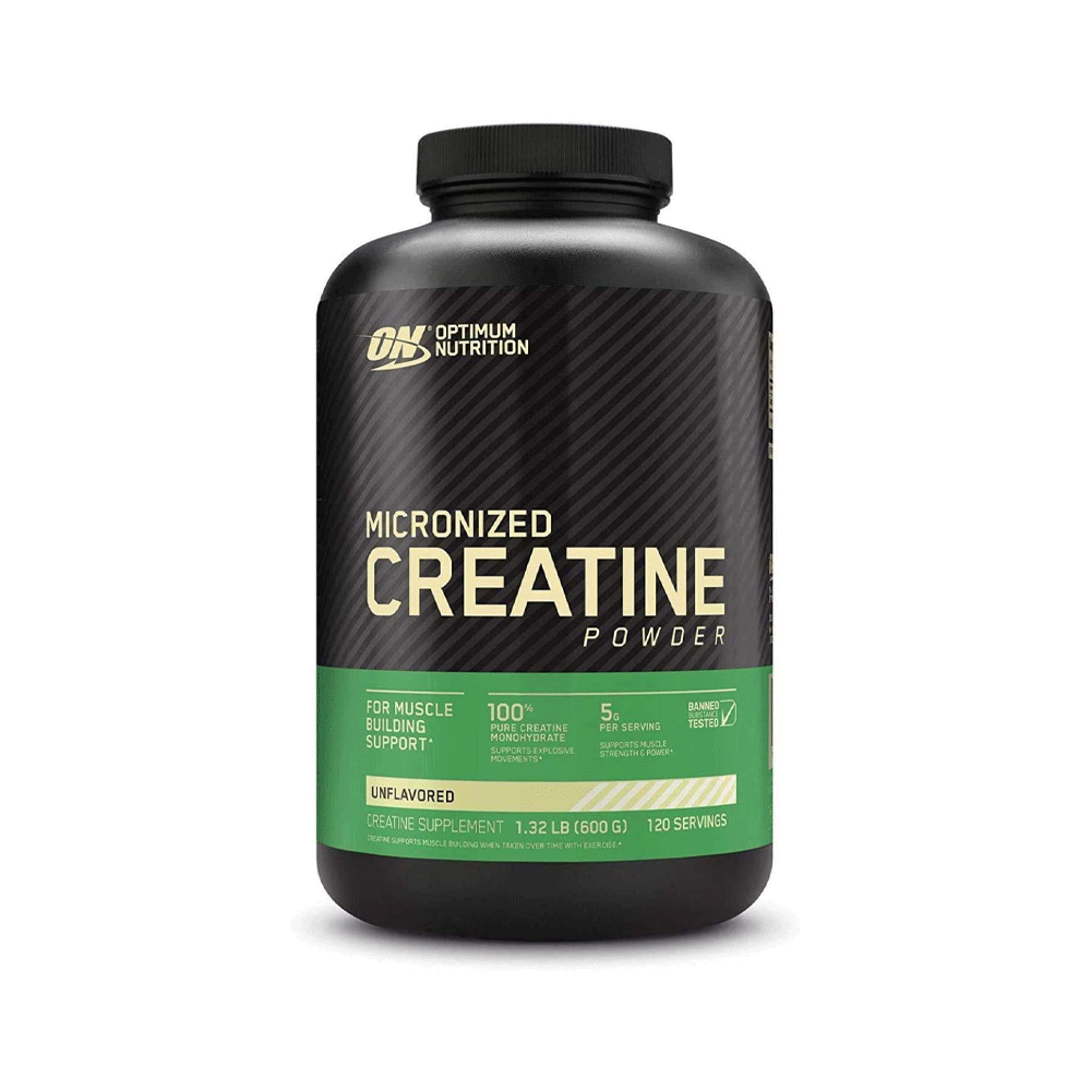ON Micronized Creatine Powder Unflavored 600g 120 Servings