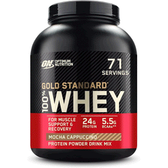 On Gold Standard Whey Protein Mocha Cappuccino 2.27kg 5lb