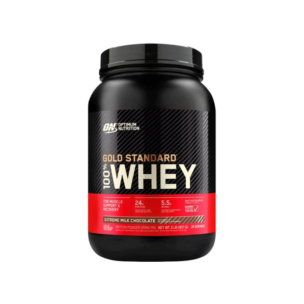On Gold Standard Whey Protein Double Rich Chocolate 907g 2lb
