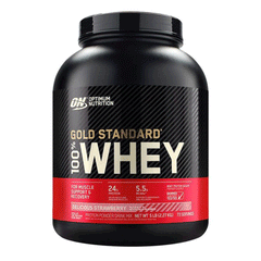 On Gold Standard Whey Delicious Strawberry 2.27g 5lb