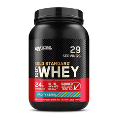 On Gold Standard Whey Fruity Cereal 900g 1.98lb