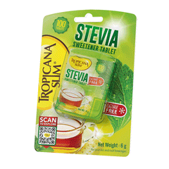 Tropicana Slim Stevia Sweetener Tablets 6g