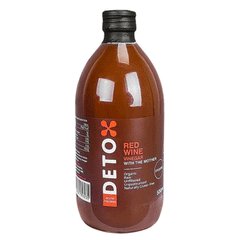 Deto Organic Red Wine Vinegar 500ml
