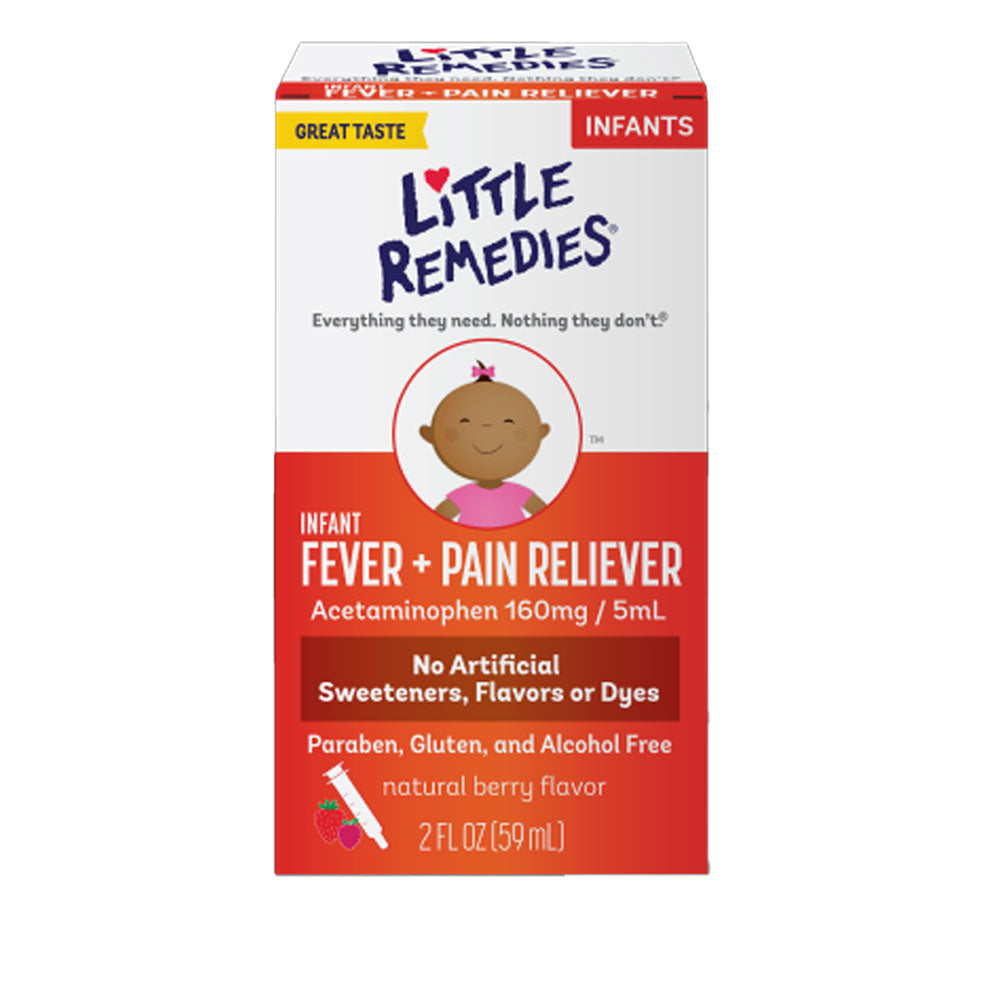 Little Remedies Fever+pain Reliever 59ml