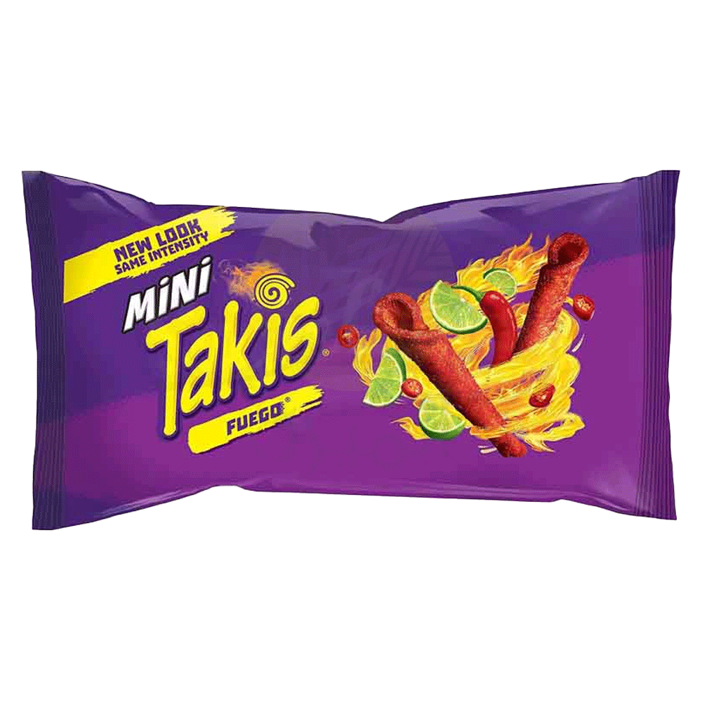 Barcel Mini Takis Hot Chili Pepper & Lime Tortilla Chips 35g