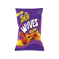 Takis Waves Hot Chili Pepper & Lime Chips 71g