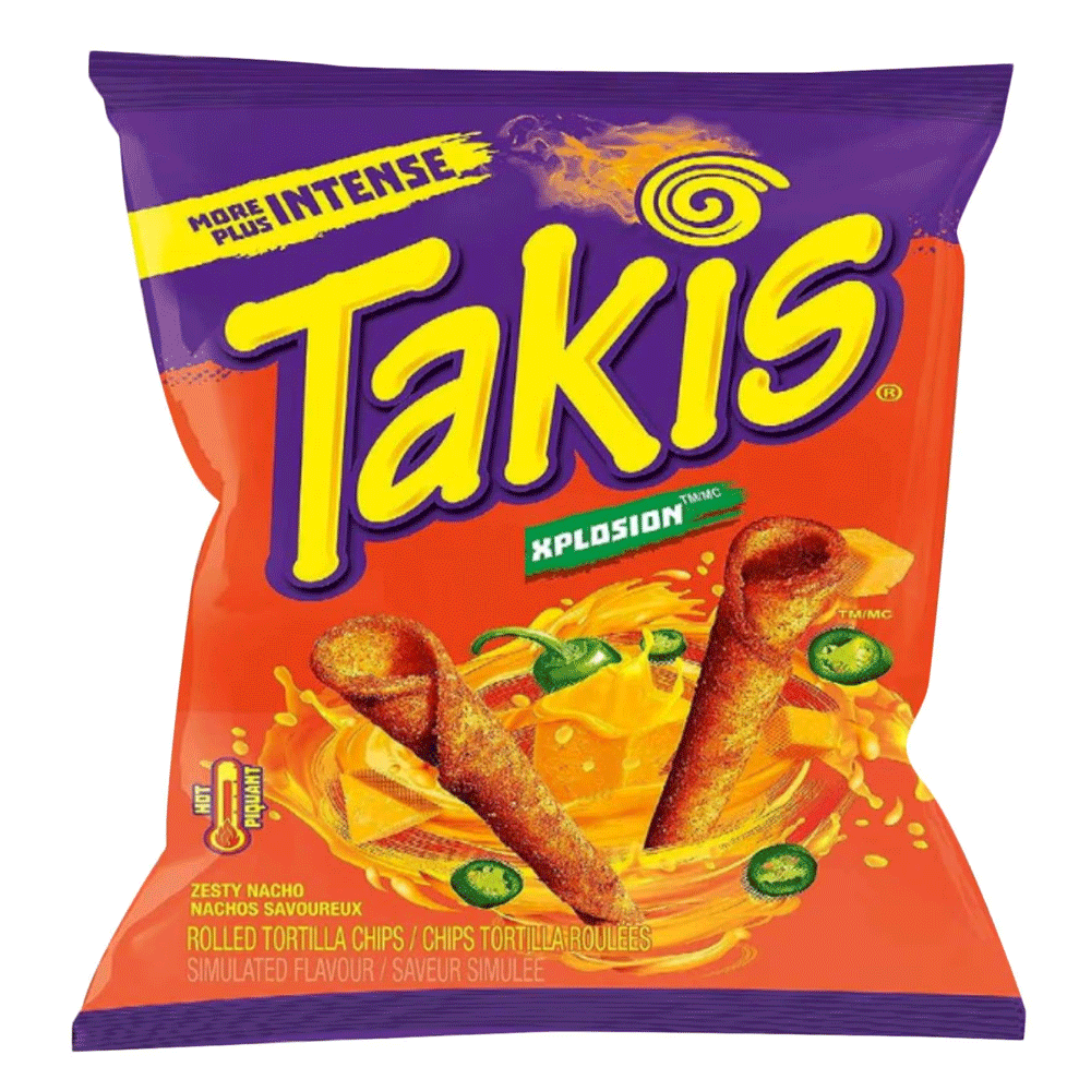 Takis Xplosion Cheese And Jalapeno Tortilla Chips 113.4g