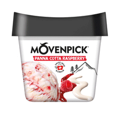 Movenpick Panna Cotta Raspberry 165ml