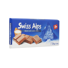 Swiss Alps Milch/ Milk/ Latte Chocolate 100g