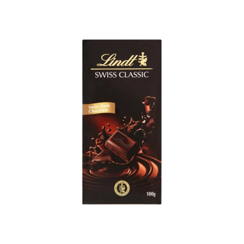 Lindt Swiss Classic Dark Noir Chocolate 100g