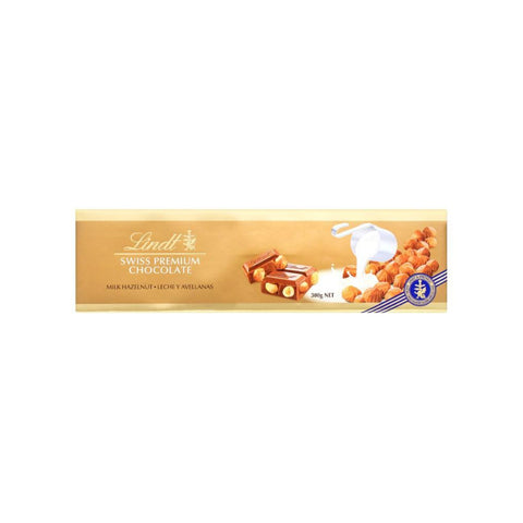 Lindt Swiss Premium Chocolate Milk Hazelnut 300g Lindt Swiss Premium Chocolate Milk Hazelnut 300g