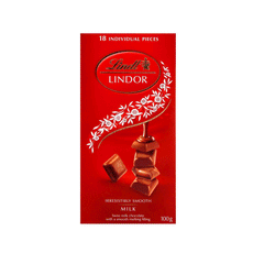 Lindt Lindor Milk Chocolate 100g