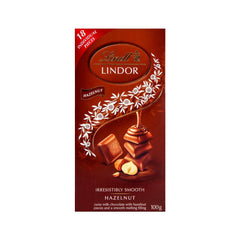 Lindt Lindor Hazelnut Chocolate 100g