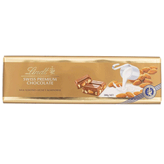 Lindt Swiss Premium Chocolate Milk Almond 300g