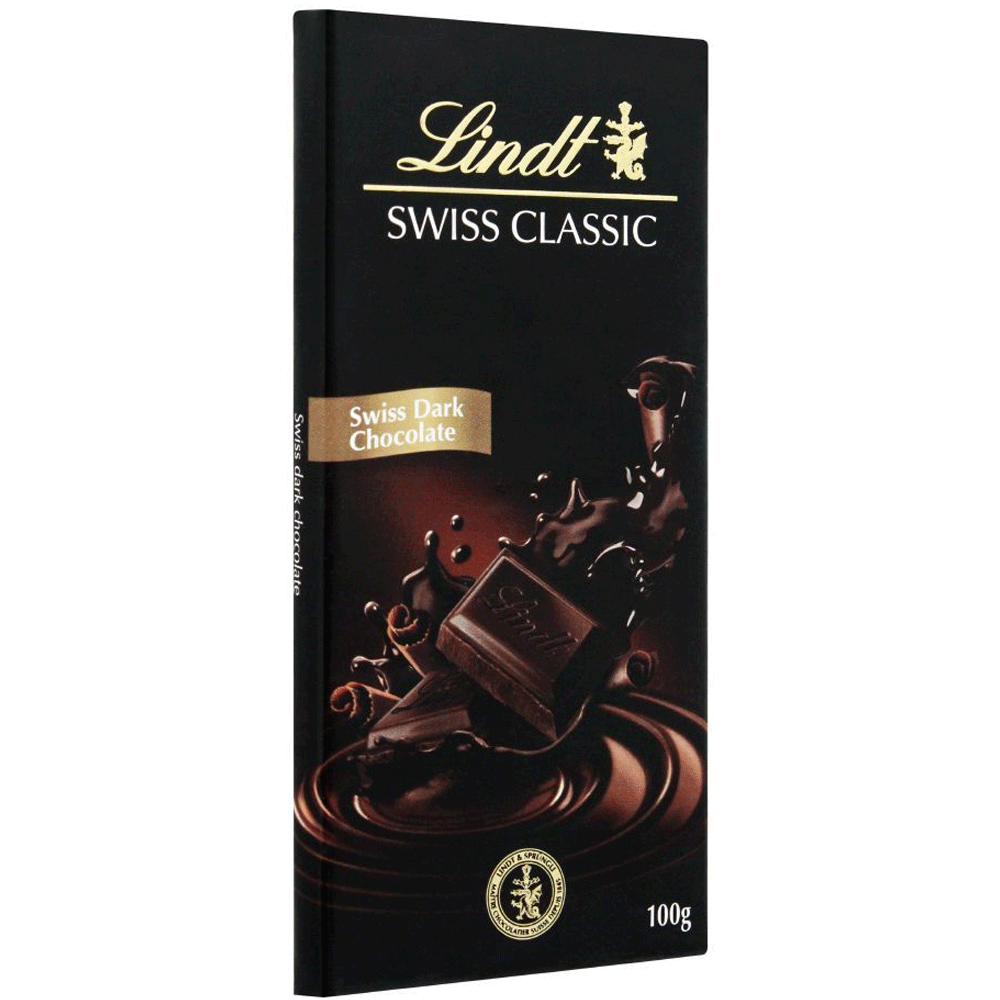 Lindt Swiss Classic Dark Chocolate 100g