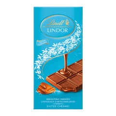 Lindt Lindor Salted Caramel Chocolate 100g