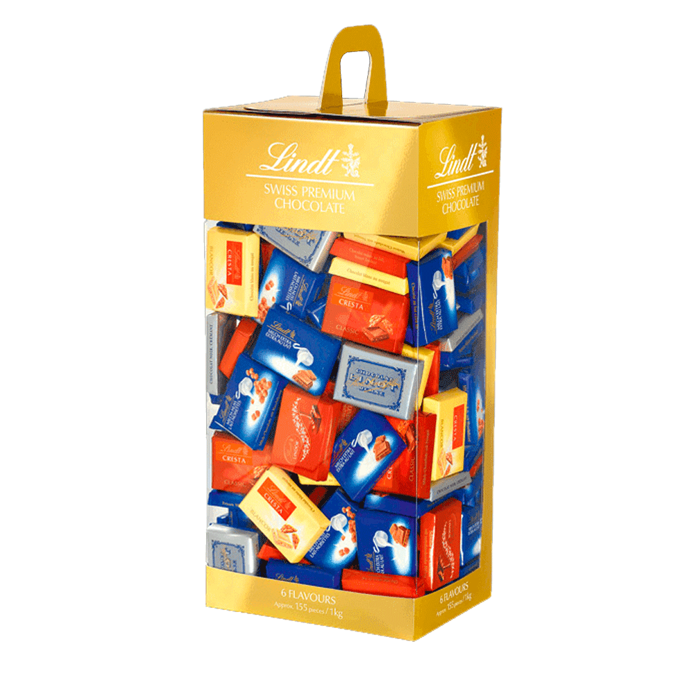 Lindt Swiss Premium Chocolate 500gm 76s