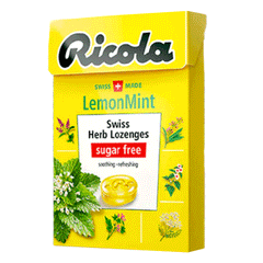 Ricola Lemon Mint Sugar Free Swiss Herb Candy 27.5g