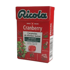 Ricola Cranberry Sugar Free Swiss Herb Candy 27.5g