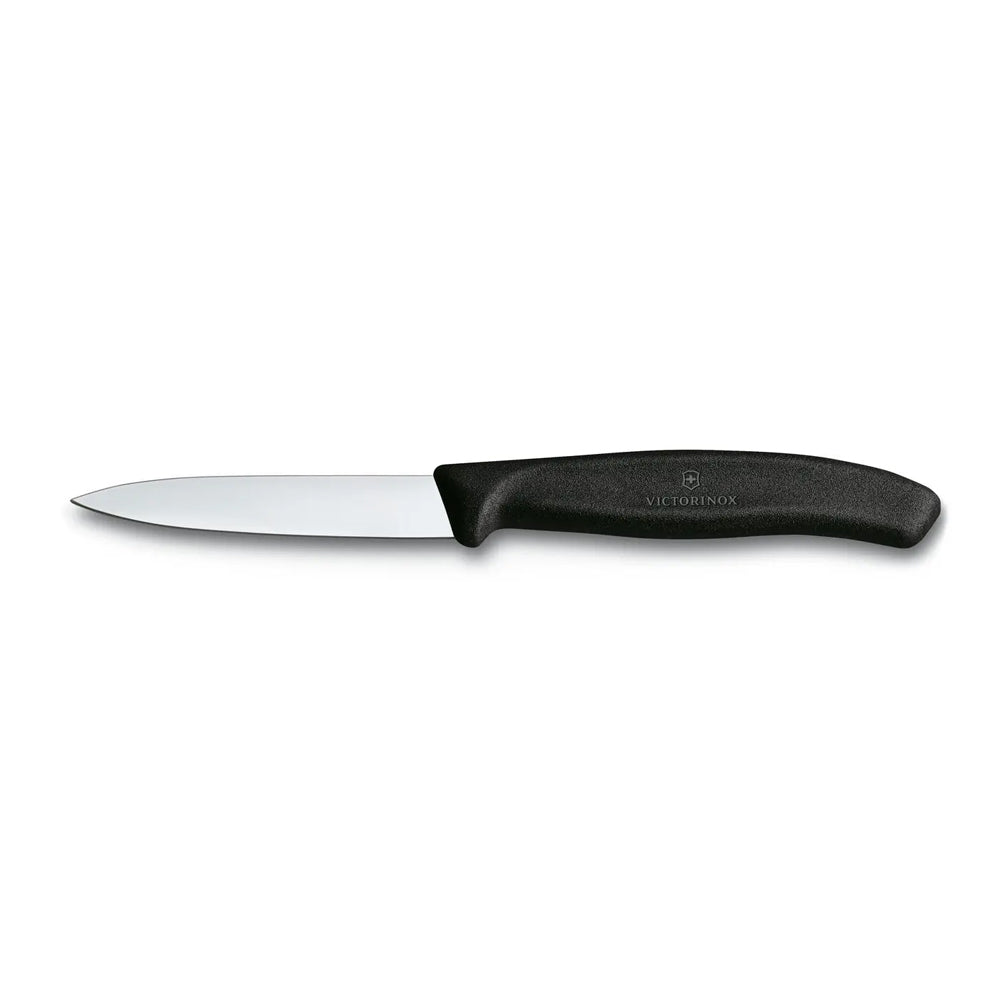 Victorinox Black Plain Knife 6.7603