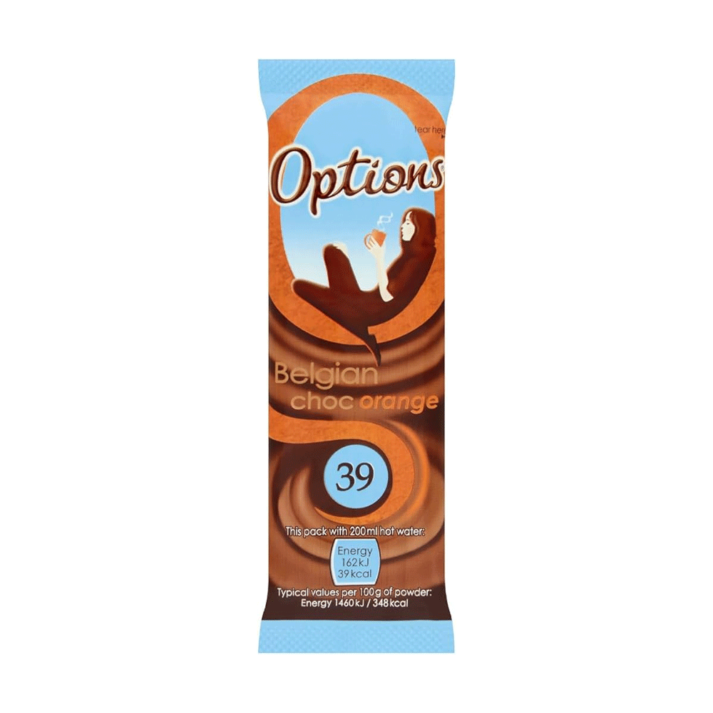 Options Belgian Choc Orange Powder # 39 11g