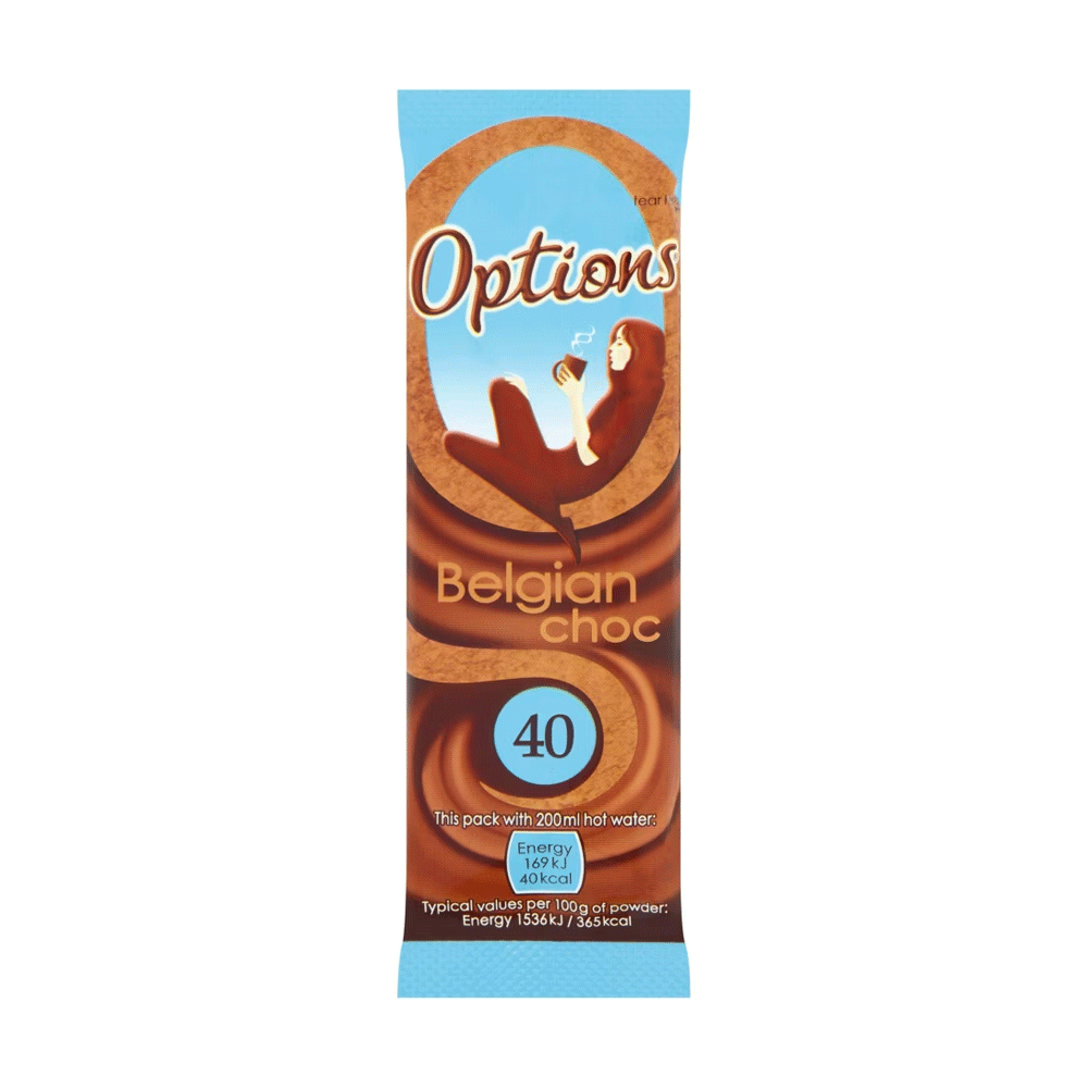Options Belgian Choc Coffee 11g