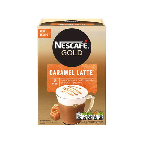 Nescafe Gold Caramel Latte Coffee 136g