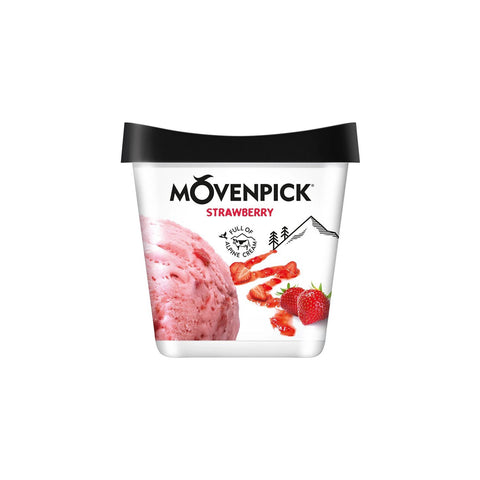 Movenpick Strawberry Ice Cream 500ml