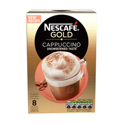 Nescafe Gold Cappuccino Unsweetened Taste 113.6g