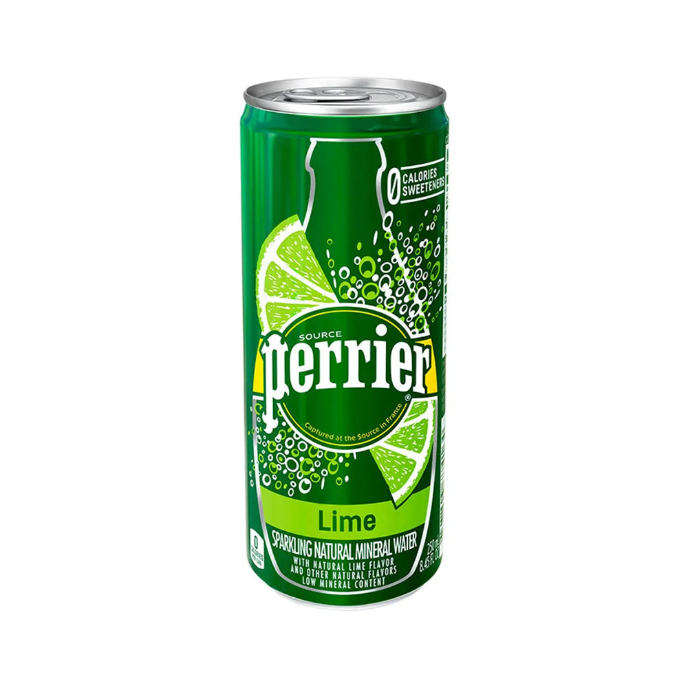 Perrier Source Lime Flavor Can 250ml