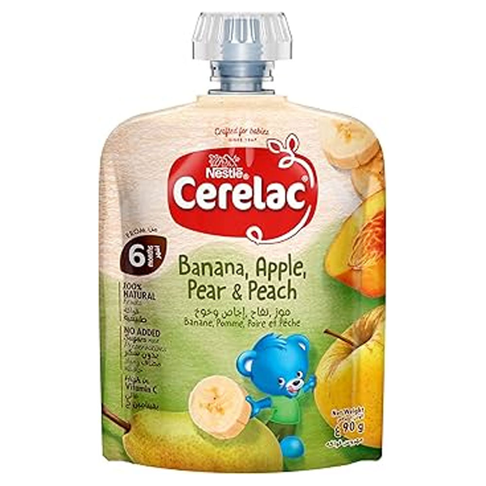 Nestle Cerelac Banana Apple Pear & Peach 90gm