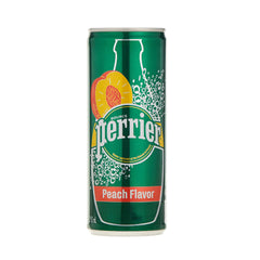 Perrier Source Peach Falvor Can 250ml