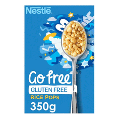 Nestle Go Free Gluten Free Rice Pops Cereal 350g