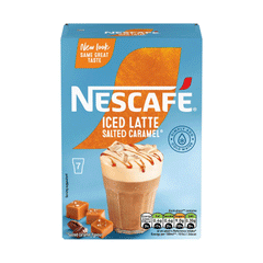Nescafe Gold Iced Latte Salted Caramel Coffee 101.5g