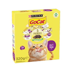 Purina Go-cat Duck And Chicken Chicne Mix 1+years 320g