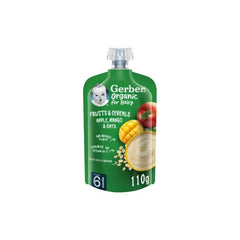 Gerber Porridge Apple Mango & Oats, 110g