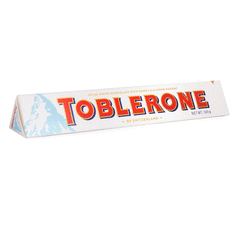 Toblerone Chocolate White With Honey & Almond Nougat 100g