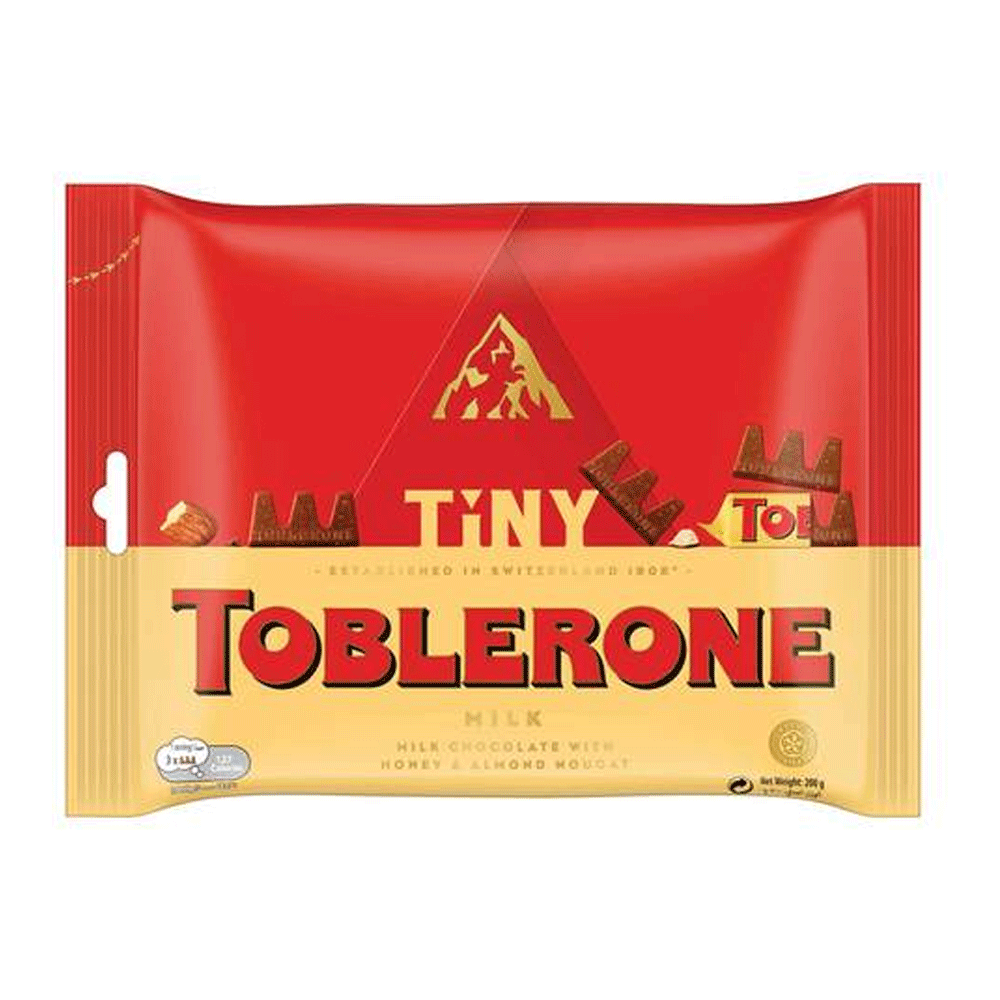 Toblerone Chocolate Mini 200g Pouch