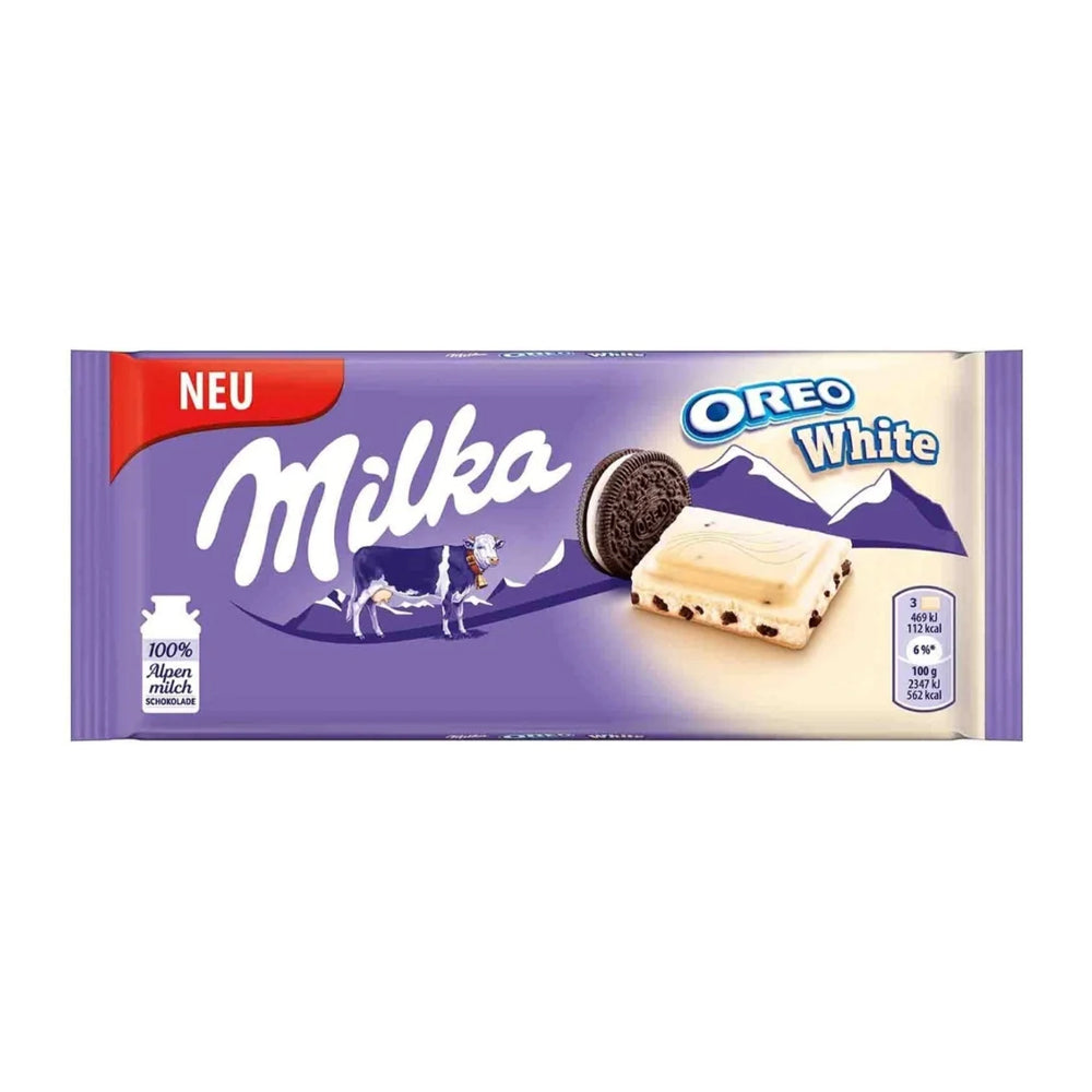 Milka Oreo White Chocolate 100gm