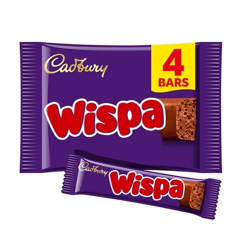 Cadbury Wispa Chocolate 4s   94.8g